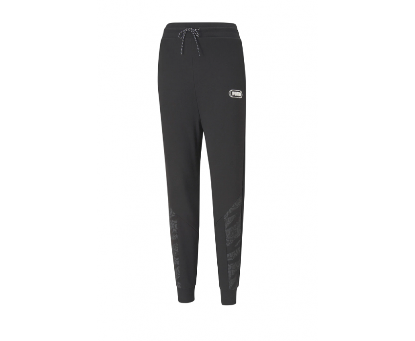 Pantaloni rebel high waist pants tr cl puma black- 585825-51