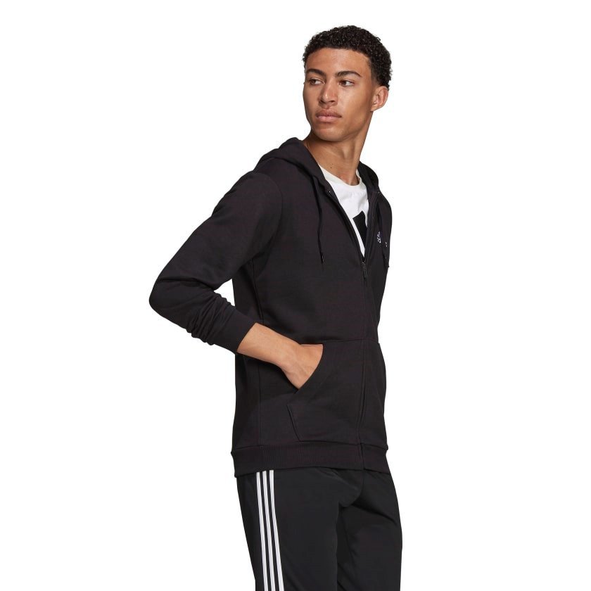 Hanorac ADIDAS m bl ft fz hd gk9044 - imagine 4