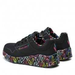 Alternative view of Pantofi skechers uno lite - lovey luv 314976l-bkmt