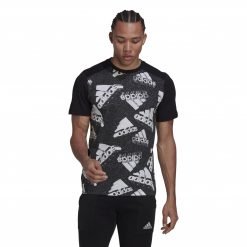 Alternative view of Tricou ADIDAS m bl q3 aop t hk0380