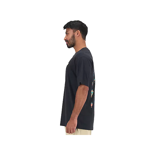 Tricou New Balance shirt runners mt41590-bk