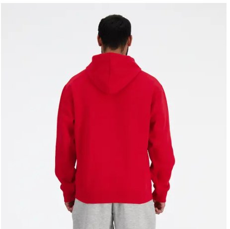 Hanorac New Balance Shirt Stacked Logo French Terry Hoodie MT41501-TRE