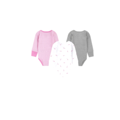 Set body Nike baby essentials 3pk ls bs 56m164-w7s