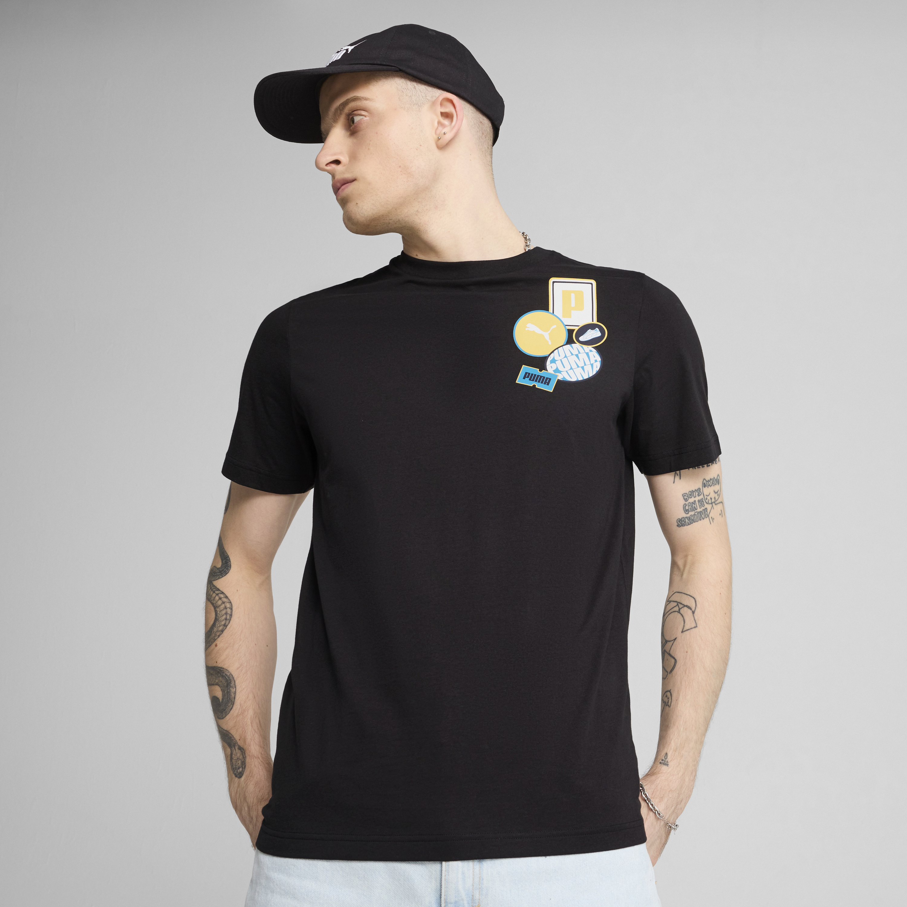 Tricou Puma graphics icon tee 684829-01 - Bodosport.ro