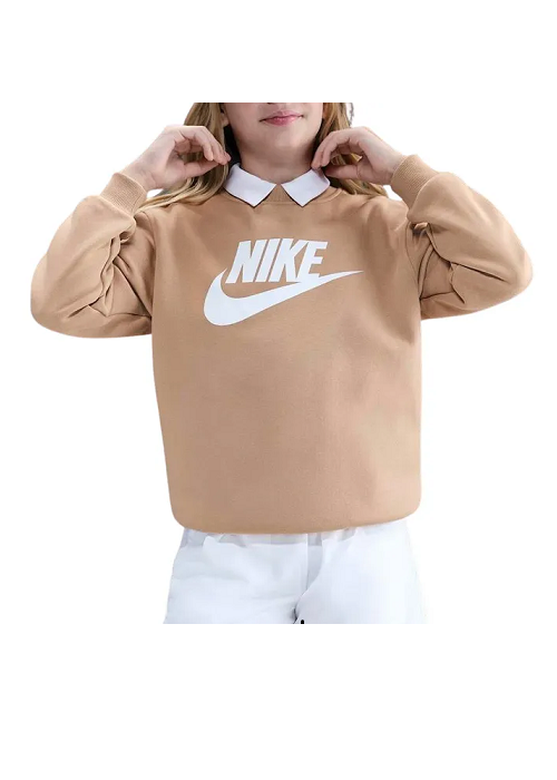 Bluza Nike k nsw club flc crew ls hbr fd2992-200