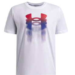 Tricou Under Armour ua b logo blur ss 6009280-100