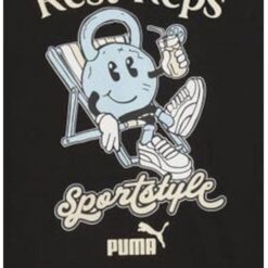 Tricou Puma graphic quote tee 693494-01